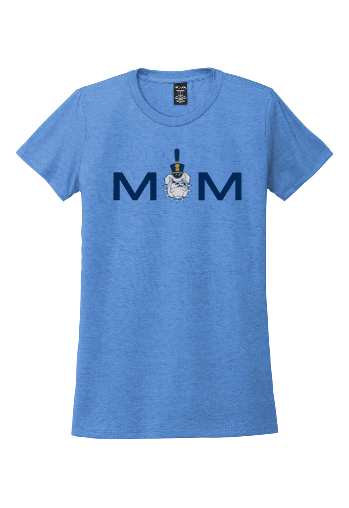 The Citadel, Mom and Spike, Women’s Tri-Blend T-Shirt - Carolina blue