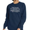 The Citadel Mom, Customizable (Cadet Year) Embroidered, Comfort Colors ® Ring Spun Crewneck Sweatshirt