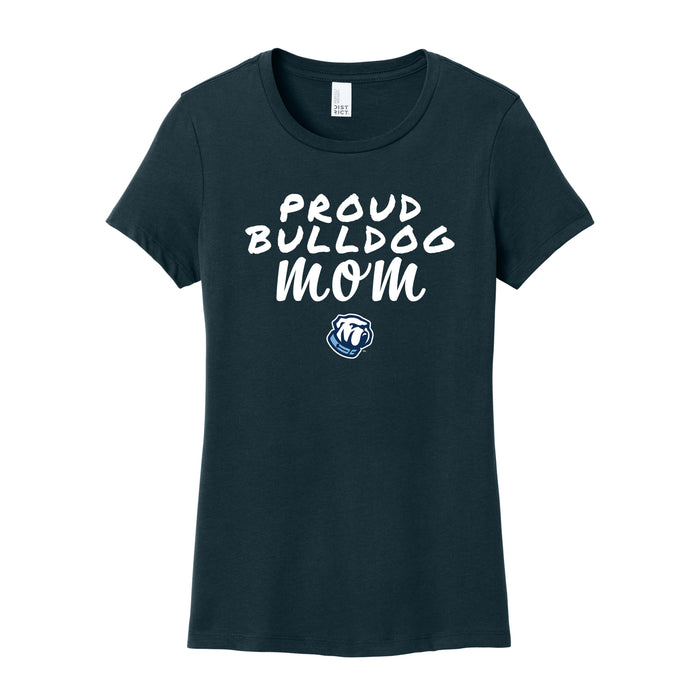 The Citadel, "Proud Bulldog Mom," District ® Women’s Perfect Weight ® T-Shirt