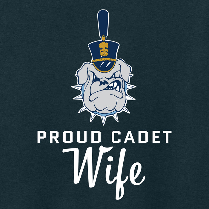 The Citadel, "Proud Cadet Wife," District ® Women’s Perfect Weight ® T-Shirt
