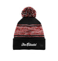 The Citadel Script, Embroidered, Scarlet, Limited Edition New Era ® Knit Chilled Pom