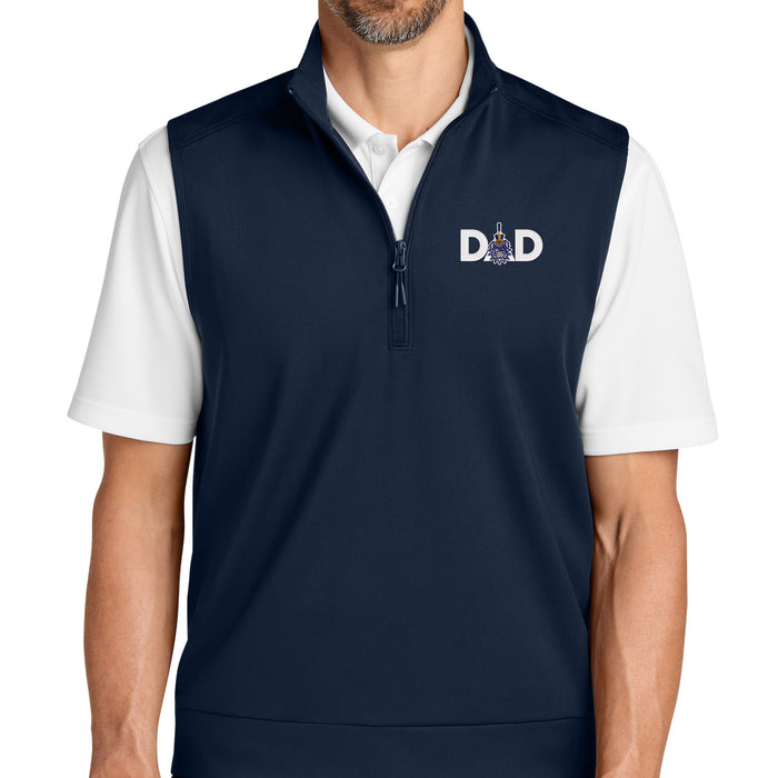 The Citadel, Spike-Dad, Double Knit 1/4-Zip Vest