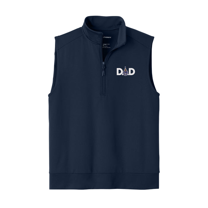 The Citadel, Spike-Dad, Double Knit 1/4-Zip Vest