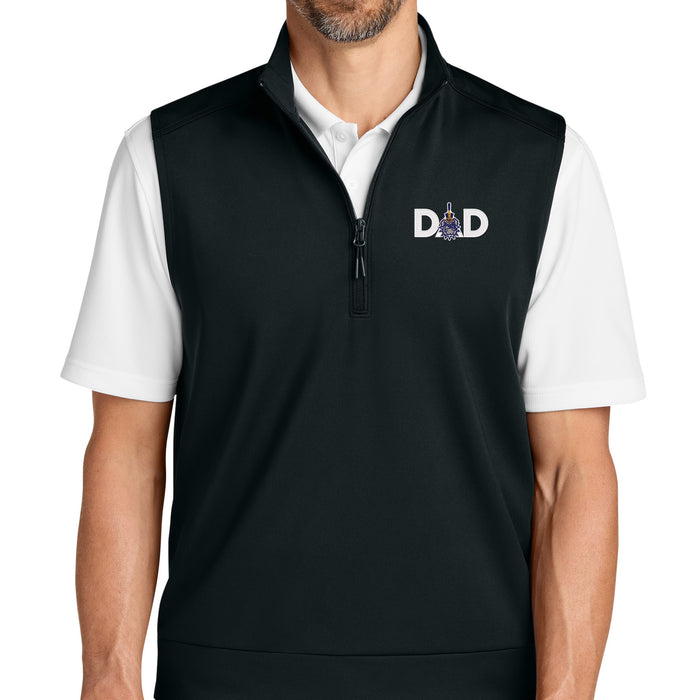 The Citadel, Spike-Dad, Double Knit 1/4-Zip Vest