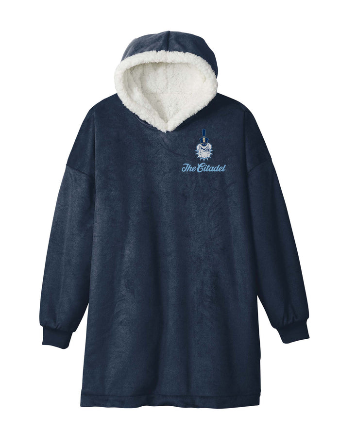 Citadel Spike Mountain Lodge Wearable Blanket-Navy
