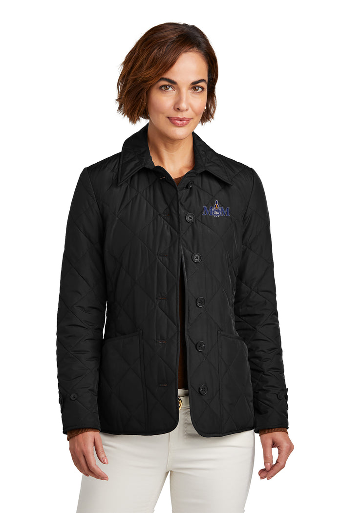 The Citadel, Spike-Mom, Brooks Brothers® Women’s Quilted Jacket- Black