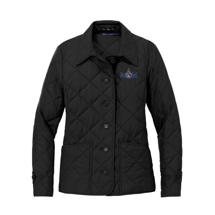 The Citadel, Spike-Mom, Brooks Brothers® Women’s Quilted Jacket- Black