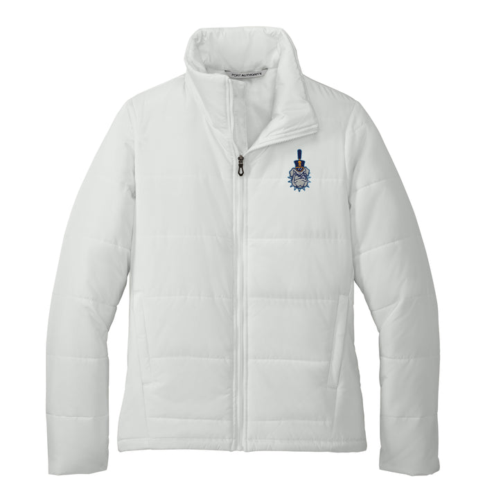 The Citadel, Spike, Port Authority® Women's Puffer Jacket - Marshmallow
