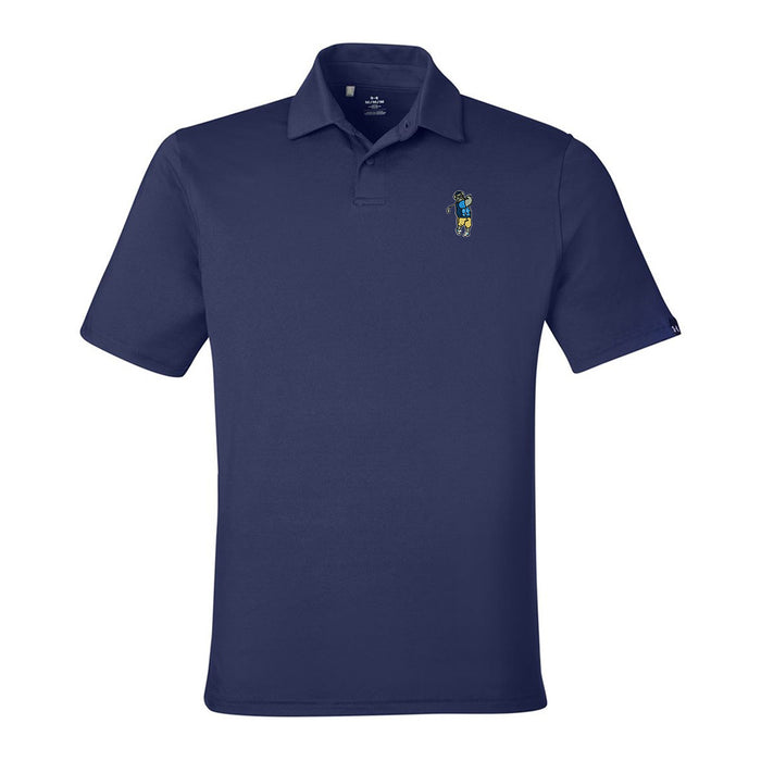 The Citadel Alumni, Spike the Golfer, Under Armour Recycled Polo - navy