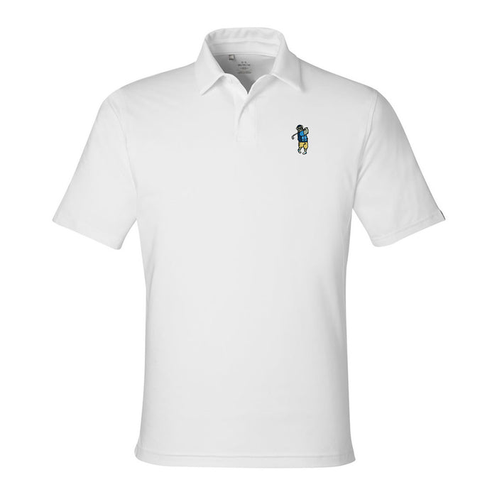 The Citadel Alumni, Spike the Golfer, Under Armour Recycled Polo - White