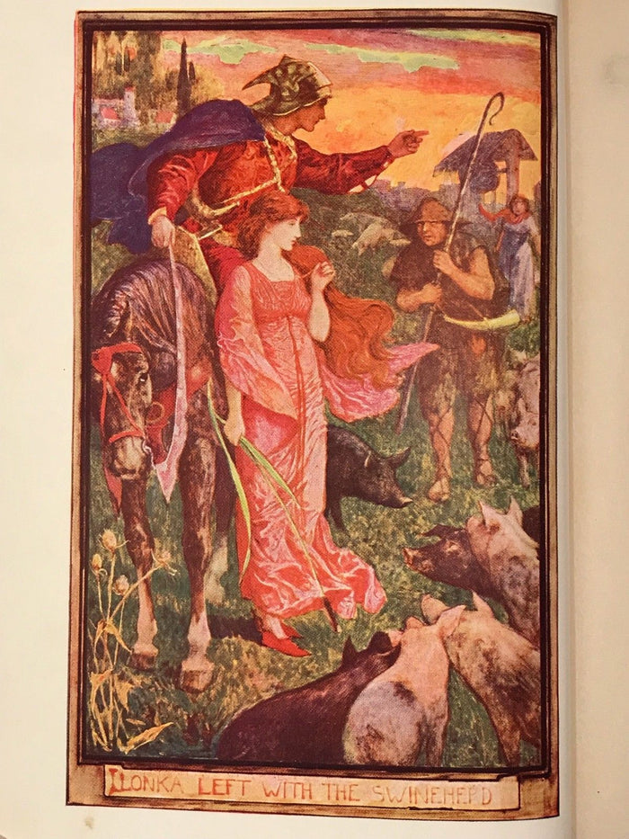 THE CRIMSON FAIRY BOOK - Lang, H.J. Ford Illustrations - New Impression, 1933