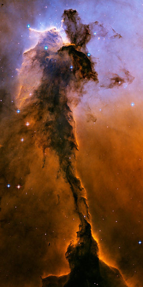 The Eagle Has Risen: Stellar Spire by Hubble Telescope