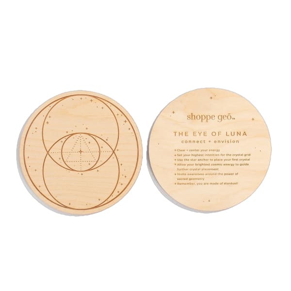 The Eye Of Luna Crystal Grid - Done