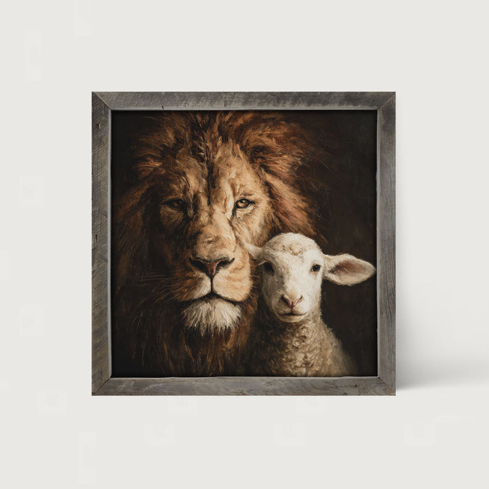 The Lion and The Lamb - A Portrait