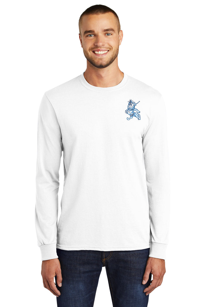 The Marching Bulldog Long Sleeve Core Blend Tee Core Blend T-Shirt