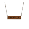 The ONE VINE Story Bar Necklace