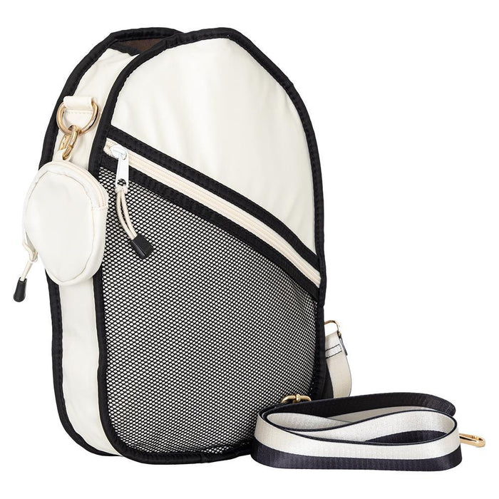 The Pickleball Bag White and Black