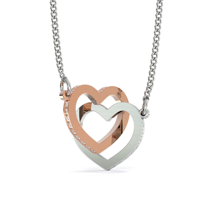 To My Wife With Love Interlocking Hearts