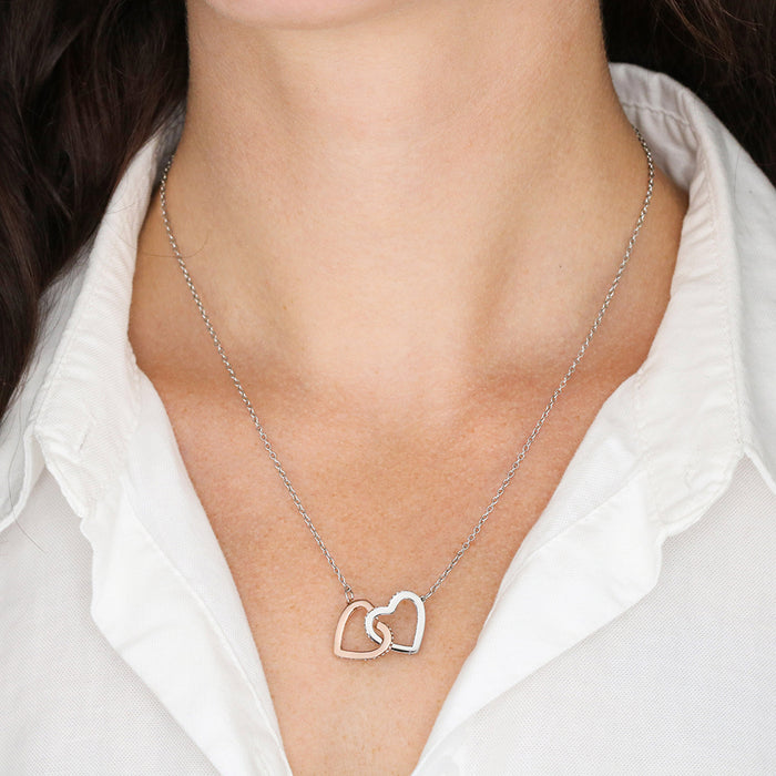 To My Wife With Love Interlocking Hearts
