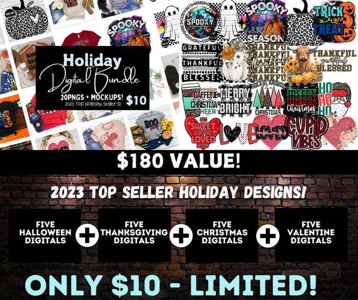 Top Seller Holiday Digital Bundle - LIMITED EDITION will not restock!