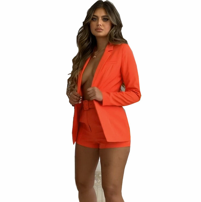 S / Orange suit