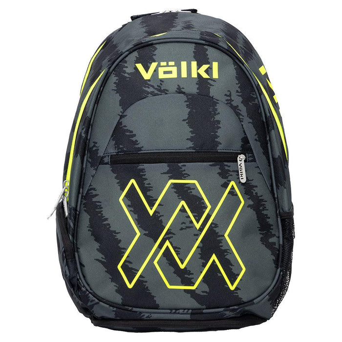 Tour Zebra Backpack Black and Neon Yellow