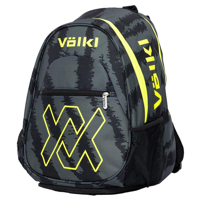 Tour Zebra Backpack Black and Neon Yellow