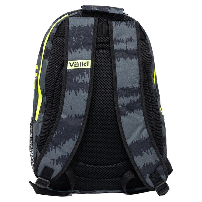Tour Zebra Backpack Black and Neon Yellow