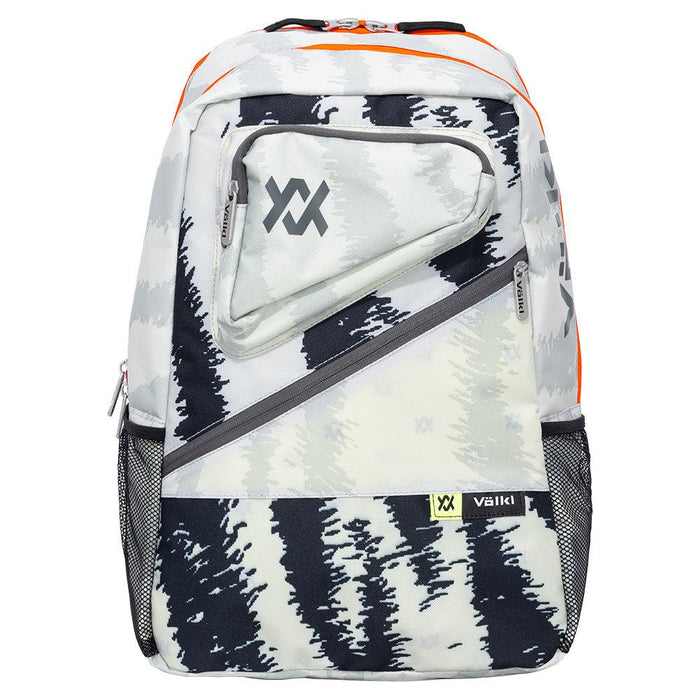 Tour Zebra Euro Tennis Backpack Black and Neon Yellow