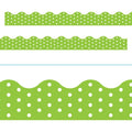 Trend Terrific Trimmers, Lime With Polka Dots (T 92664)