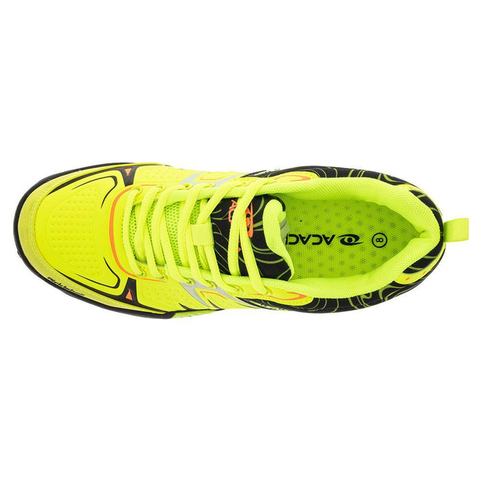 Unisex DinkShot Pickleball Court Shoes Lime and Black