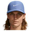 Unisex Dri-FIT Club Unstructured Featherlight Cap Indigo Storm and White