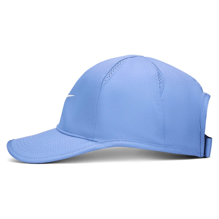 Unisex Dri-FIT Club Unstructured Featherlight Cap Indigo Storm and White