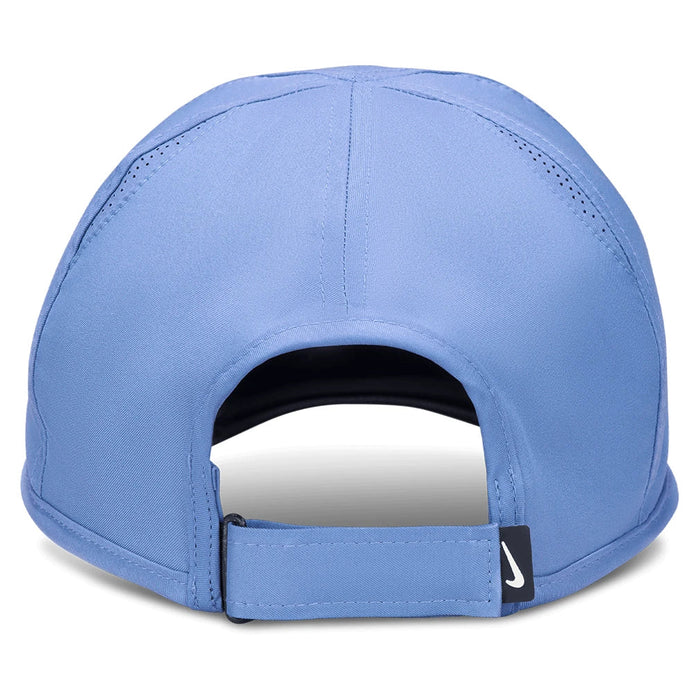 Unisex Dri-FIT Club Unstructured Featherlight Cap Indigo Storm and White