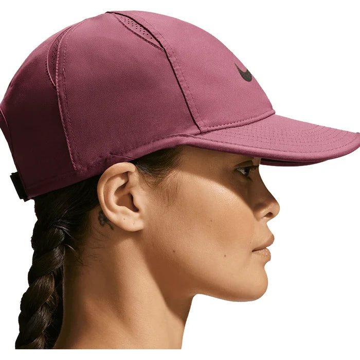 Unisex Dri-FIT Club Unstructured Featherlight Cap Pink Smoke and Black
