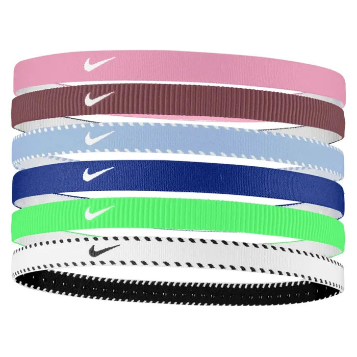 Unisex Flex Classic Headbands 6 Pack Pink Rise and Smoke