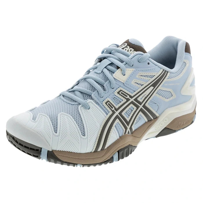 Unisex GEL-Resolution 5 Shoes Storm Cloud and Sepia Brown