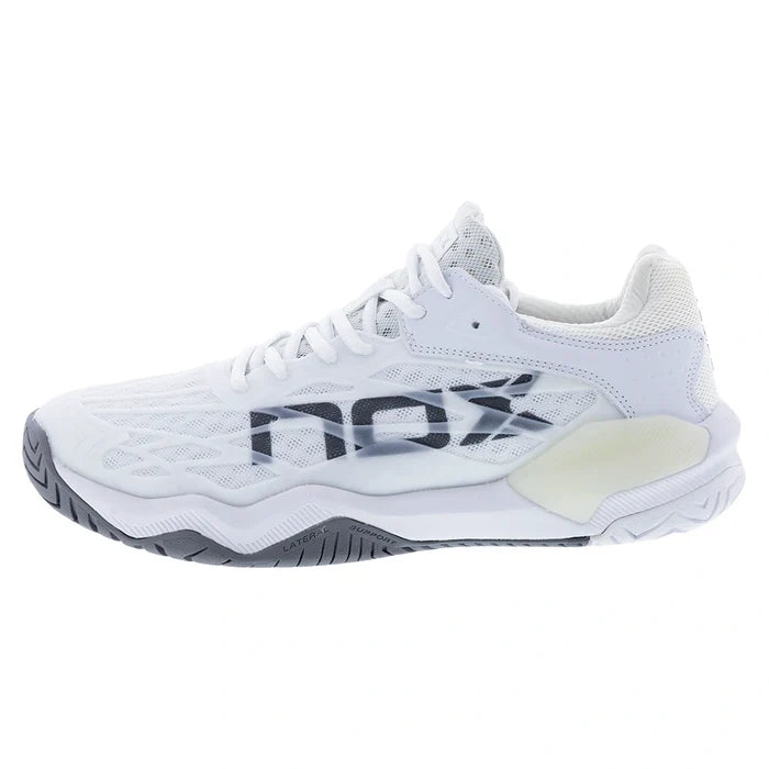Unisex LUX TEMPO Pickleball Shoes White and Grey