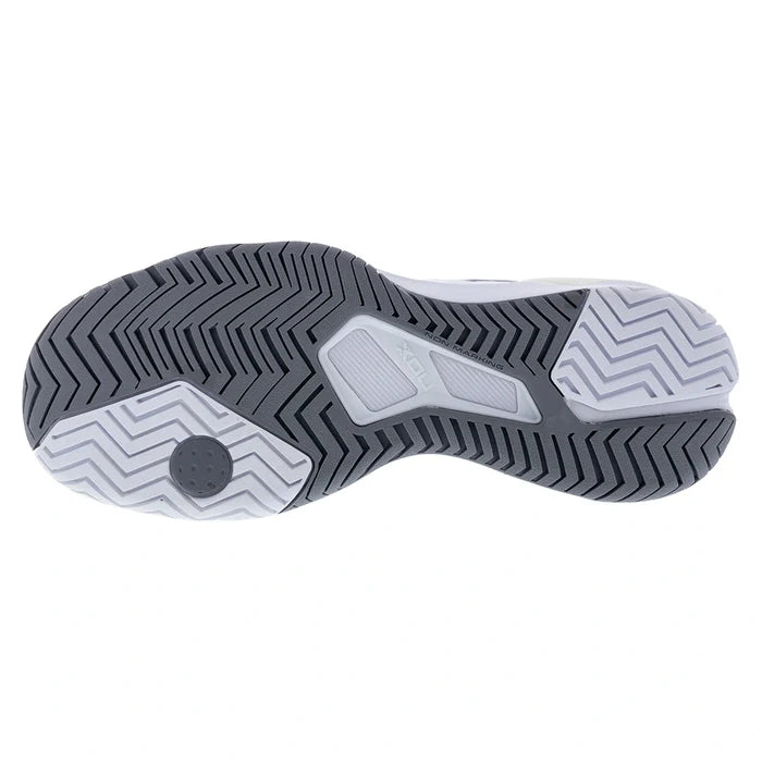 Unisex LUX TEMPO Pickleball Shoes White and Grey