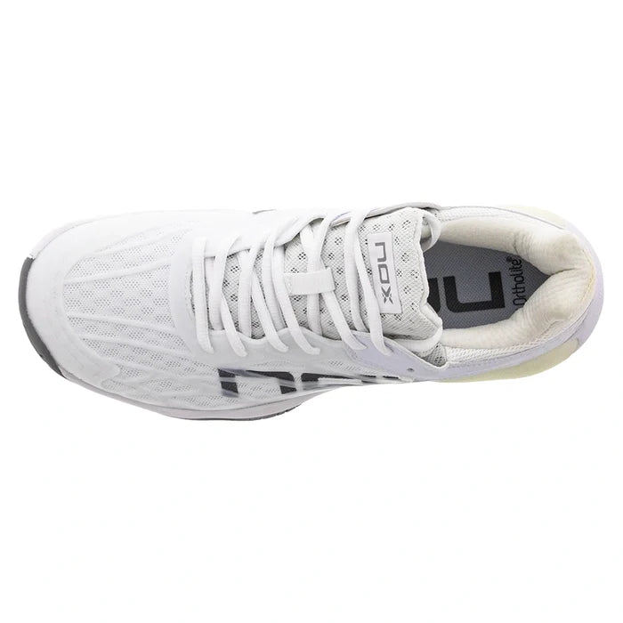 Unisex LUX TEMPO Pickleball Shoes White and Grey