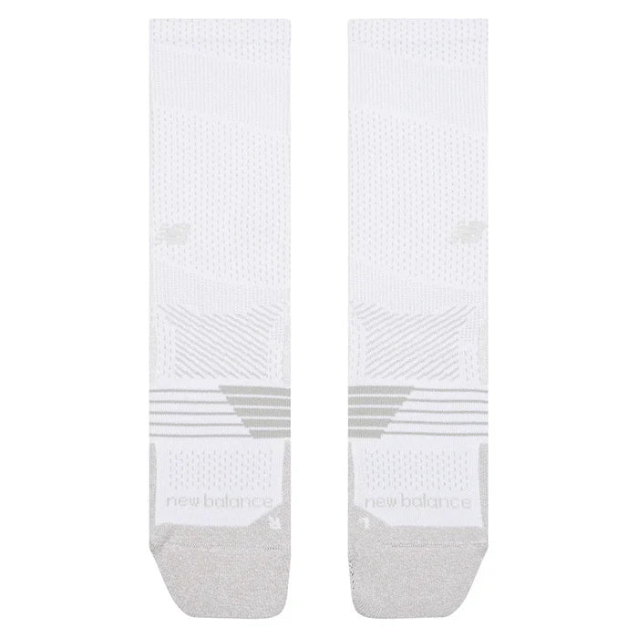 Unisex Pro Tennis Crew Socks 1 Pair White-Socks-New Balance-, [current_file_name-Tennis Express