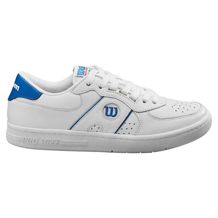Unisex Pro Staff 87 Shoes White and Deja Vu Blue