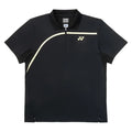 Unisex Tournament Polo, Yonex, Black, Pickleball Express, 10709-BLACK-1