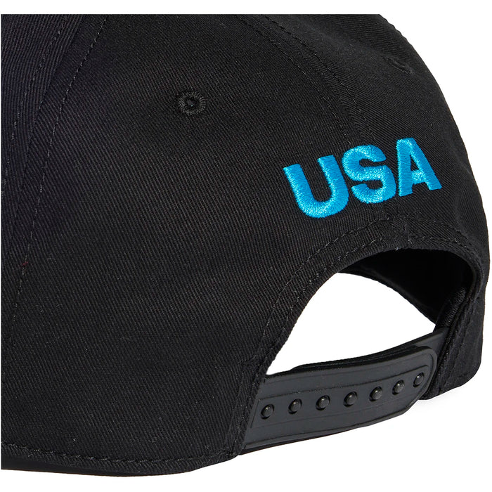 USA Soccer Cap Black and White