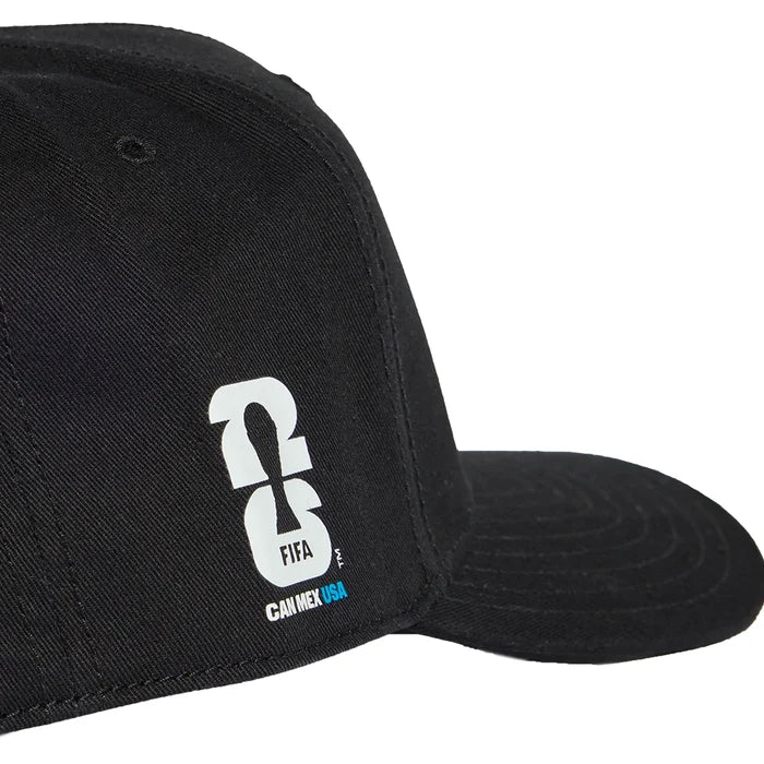 USA Soccer Cap Black and White
