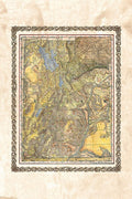 Utah Map by Lisa Middleton