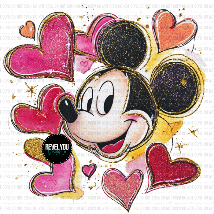 V Day Mouse - SEMI EXCLUSIVE - LIMITED to 5 BUYERS *WILL NOT RESTOCK