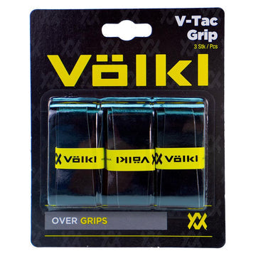 V-Tac 3 Pack Black Overgrip