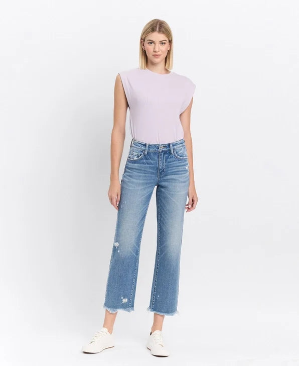 Vervet Victoria High-Rise Stretch Straight