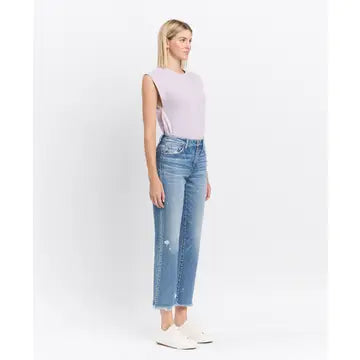 Vervet Victoria High-Rise Stretch Straight